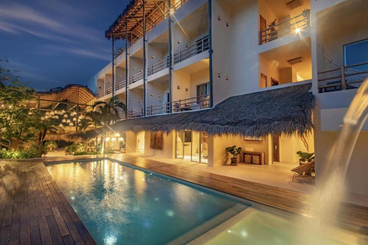 Hotel Casa Bocana 圣克鲁斯华特库 外观 照片